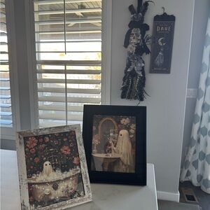 Ghostly Art Prints in Frames